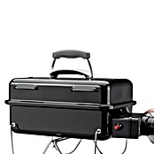 Weber Go-Anywhere Holzkohlegrill (Schwarz, Hauptgrillfläche: 42 x 26 cm)