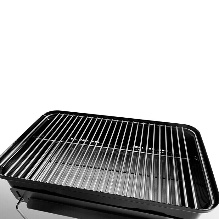 Weber Go-Anywhere Holzkohlegrill (Schwarz, Hauptgrillfläche: 42 x 26 cm)