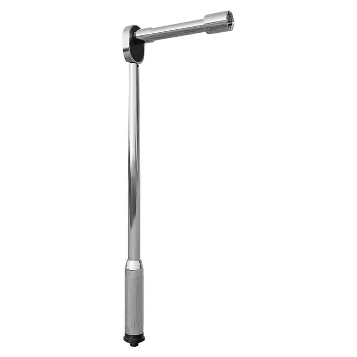 UniTEC Drehmomentschlüssel - ½″ Vierkant, Einstellungsbereich: 42 Nm - 210 Nm - Drehmomentschlüssel in Chrom-Optik, geeignet für präzises Anziehen von Schrauben und Muttern mit definiertem Drehmoment.