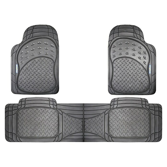 Goodyear Juego de alfombrillas para vehículo (3 piezas, Negro)