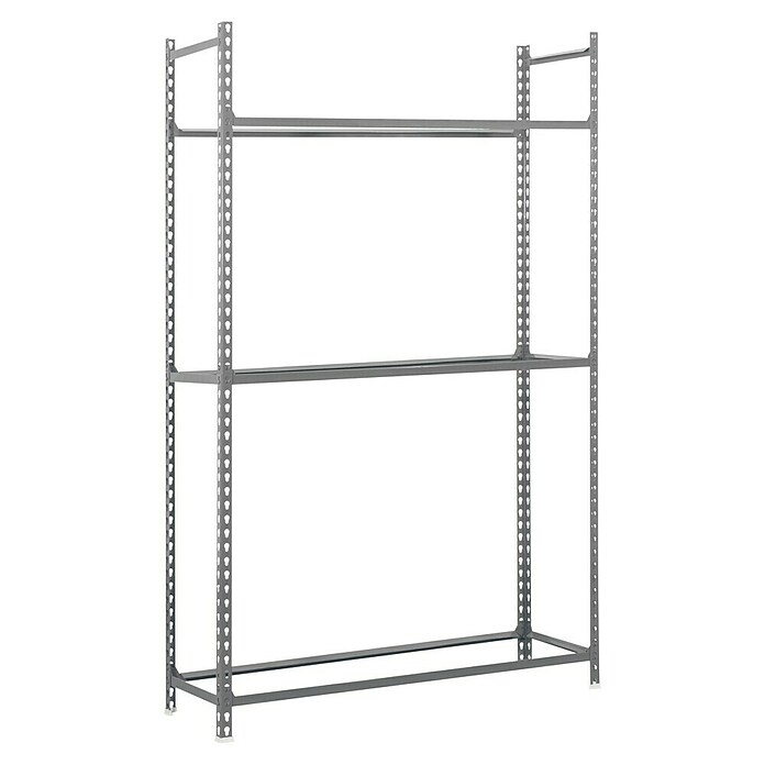 Simonrack Simonauto Estantería para almacenamiento de neumáticos Autoclick Plus (L x An x Al: 40 x 100 x 200 cm, Capacidad de carga: 120 kg/balda, Número de baldas: 3 ud., Gris)