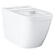 Grohe Euro Keramik Spoelrandloos staand toilet (Zonder coating, Diepspoeler, Wit)