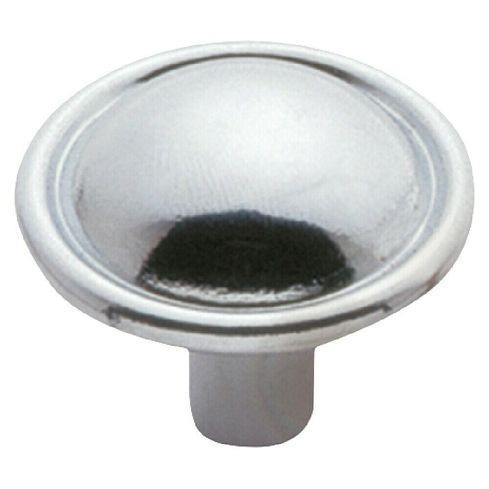 Nesu Pomo para muebles 13301 (Ø x Al: 29 x 23 mm, Acero, Cromo, Cromado pulido)