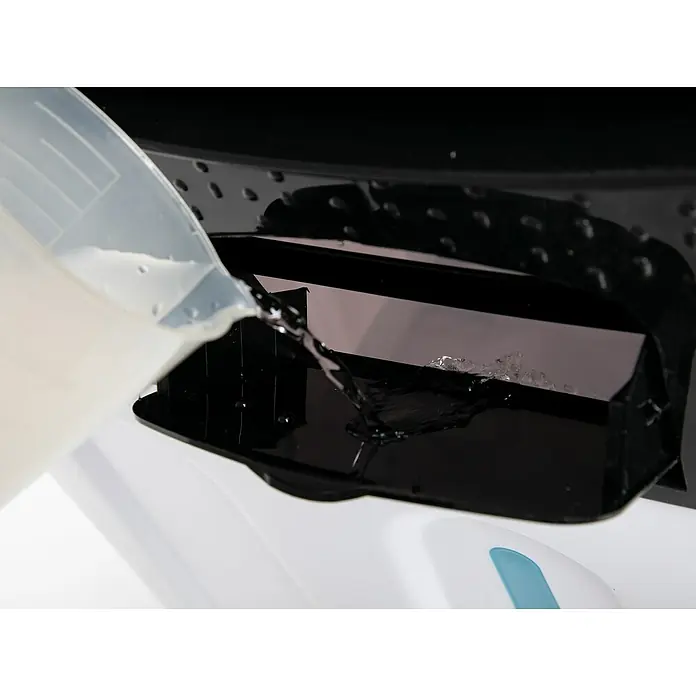 Purline Rafy Aire acondicionado portátil 195 - 450 W, Blanco/Negro - Se vierte detergente en la lavadora para mantener la ropa higiénicamente limpia y eliminar los olores.