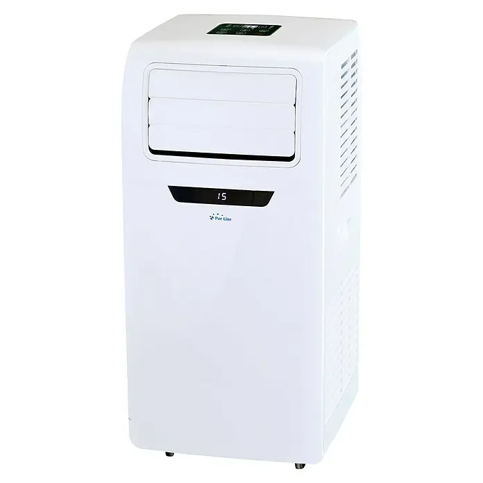 Purline Aire acondicionado portátil Cooly 9000A - 2.600 W, Tamaño de la estancia: 20 m², Blanco - Aire acondicionado portátil Pur Line, ideal para refrescar habitaciones. Compacto y fácil de usar, con pantalla digital.