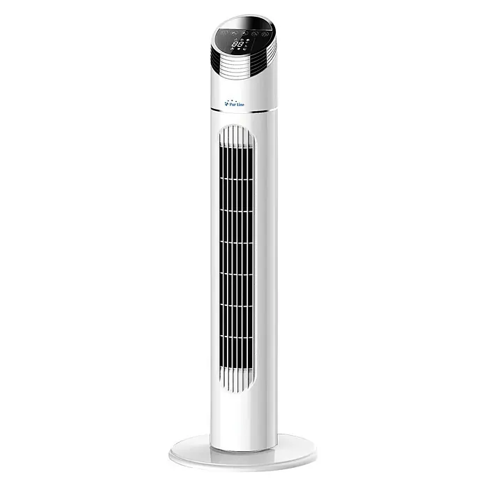 Purline Venty Ventilador de torre TO 40 - Blanco, 90 cm - Diseño elegante de ventilador de torre para una circulación de aire eficiente. Ideal para espacios modernos y oficinas.