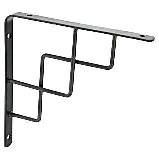 Rei Escuadra de soporte 1462 (L x An x Al: 20 x 20 x 2 cm, Gris)