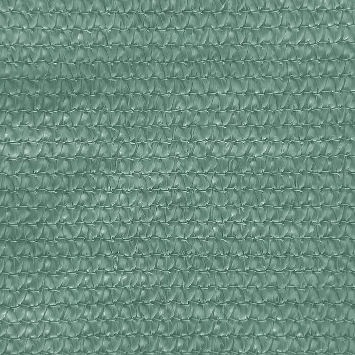 Windhager Sonnensegel Capri - L x B: 5 x 5 m, Olive, Dreieckig - Texturierter salbeigrüner Netzstoff, eng gewebt, geeignet für Sonnen- oder Sichtschutz.