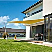 Windhager Sonnensegel Cannes (L x B: 3 x 3 m, Gelb, Dreieckig) | BAUHAUS