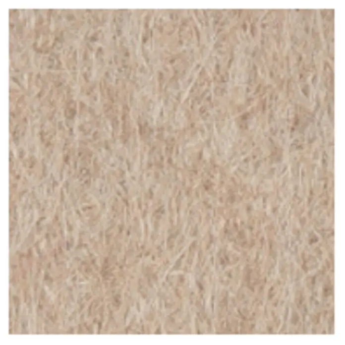 Windhager Jutevliesmatte - B x H: 3 x 1 m, Jutenaturfaser, Beige - Nahaufnahme eines Textilprodukts mit einer dichten, faserigen Textur in einem natürlichen, beigefarbenen Farbton.