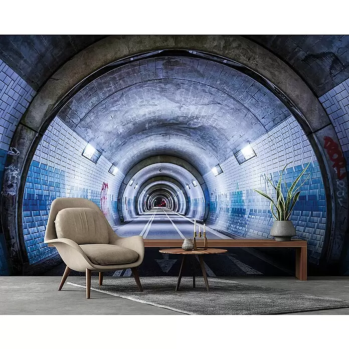 Fototapete Tunnel IIIB x H: 312 x 219 cm, Vlies