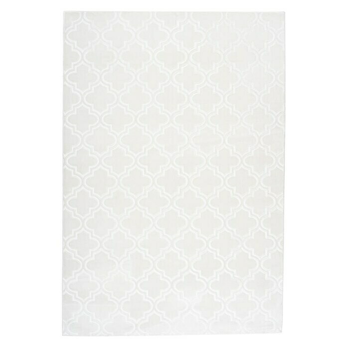 Kayoom Kurzflorteppich (Weiß, 290 x 200 cm)
