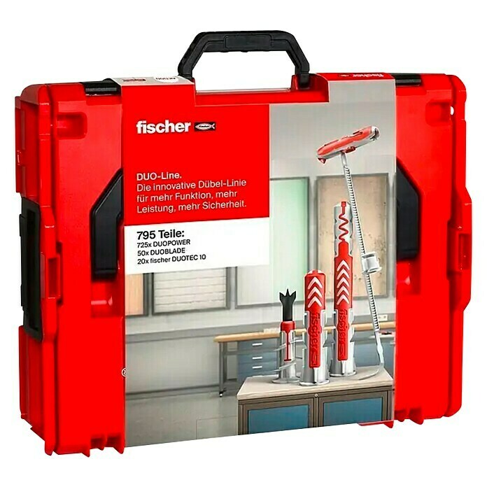 Fischer Surtido de tacos Duoline L-Boxx 102 (Con borde, 795 pzs.) | BAUHAUS