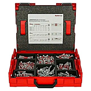 Fischer Surtido de tacos Duoline L-Boxx 102 (Con borde, 795 pzs.)