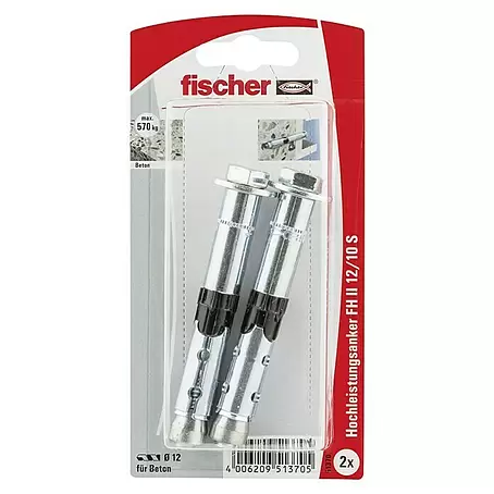 Fischer  Hochleistungsanker FH 2 12/10 S K