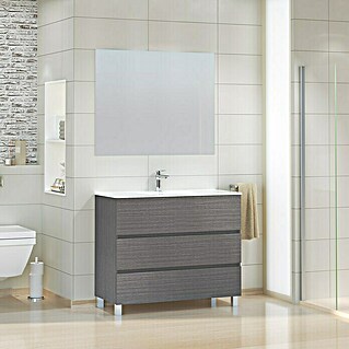 Mueble de lavabo Patri (L x An x Al: 46 x 100 x 85 cm, Ceniza)