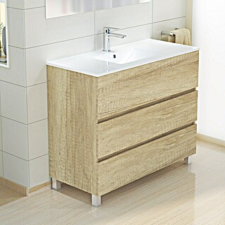 Artysan Mueble de lavabo Patri (L x An x Al: 46 x 100 x 85 cm, Nature)