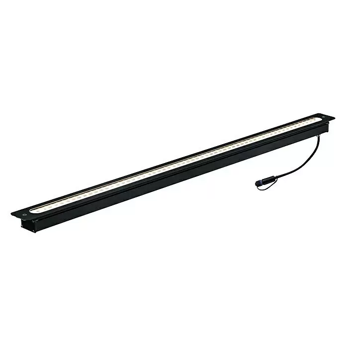 Paulmann Plug & Shine Bodeneinbauleuchte Lichtleiste8 W, Warmweiß, IP67, L x B x H: 90 x 5,4 x 4,5 cm