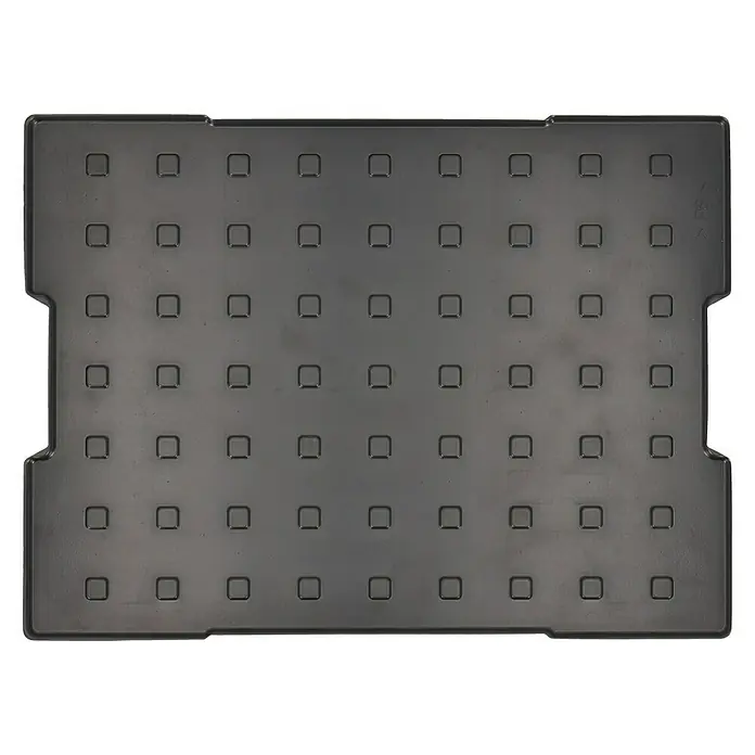 Wisent b-boXx Einlegeboden - Passend für: Wisent b-boXx - Schwarze Kofferraumwanne mit rechteckigem Design und erhabenen quadratischen Noppen zur Ladungssicherung.