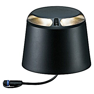 Paulmann Plug & Shine Aplique para exterior LED (6 W, Blanco cálido, IP67, Ø x Al: 19,3 x 15,5 cm)