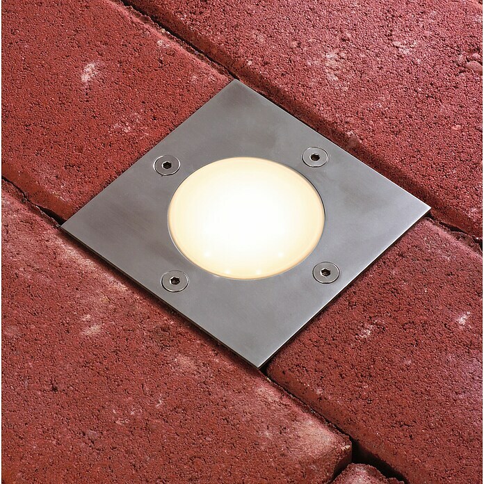 Paulmann Plug & Shine LED-Gartenspot3,6 W, Warmweiß, IP65, Quadratisch Mood Shot