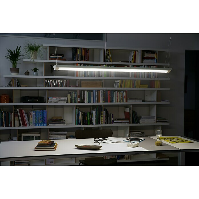 Ledvance LED-Deckenleuchte Office LineL x B x H: 119,5 x 13,4 x 4,6 cm, Kaltweiß Mood Shot