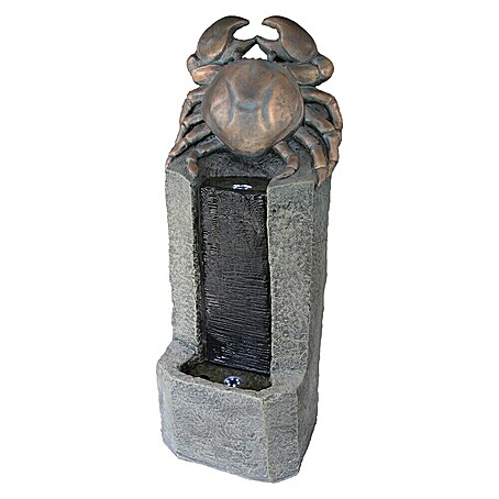 Silex Gartenbrunnen Krebs (32 x 25,5 x 82 cm, Kunststoff)