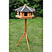 Promadino Vogelfutterhaus (Hellbraun, Ausstattung: Vogelhausständer)