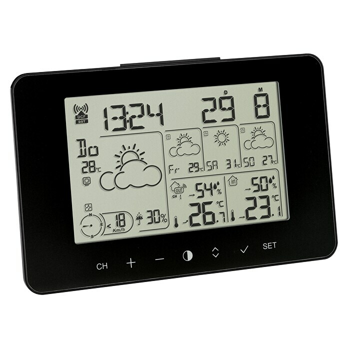 TFA Dostmann Wetterdirektstation EosDigital, Breite: 52 mm Diagonal View