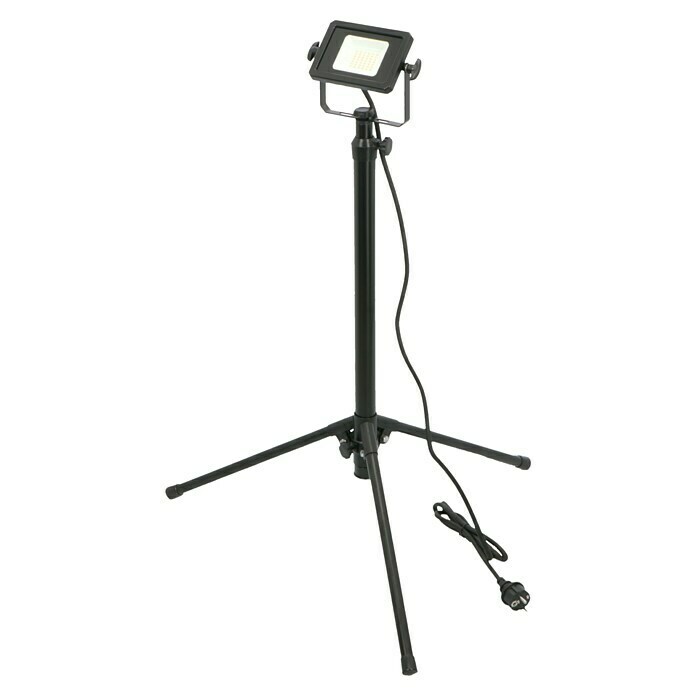 Profi Depot LED-Strahler10 W, L x B x H: 53,5 x 62 x 135,6 cm, Neutralweiß Diagonal View