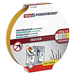Tesa Montažna traka (D x Š: 5 m x 19 mm, Prozirno, Područje uporabe: U zatvorenom)