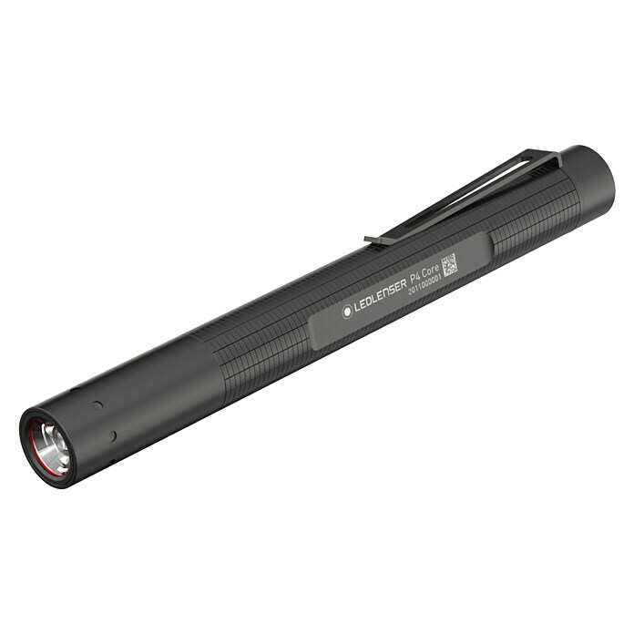 Ledlenser LED-Taschenlampe P4 Core (Batteriebetrieben, Schwarz, 15 lm - 120 lm) | BAUHAUS