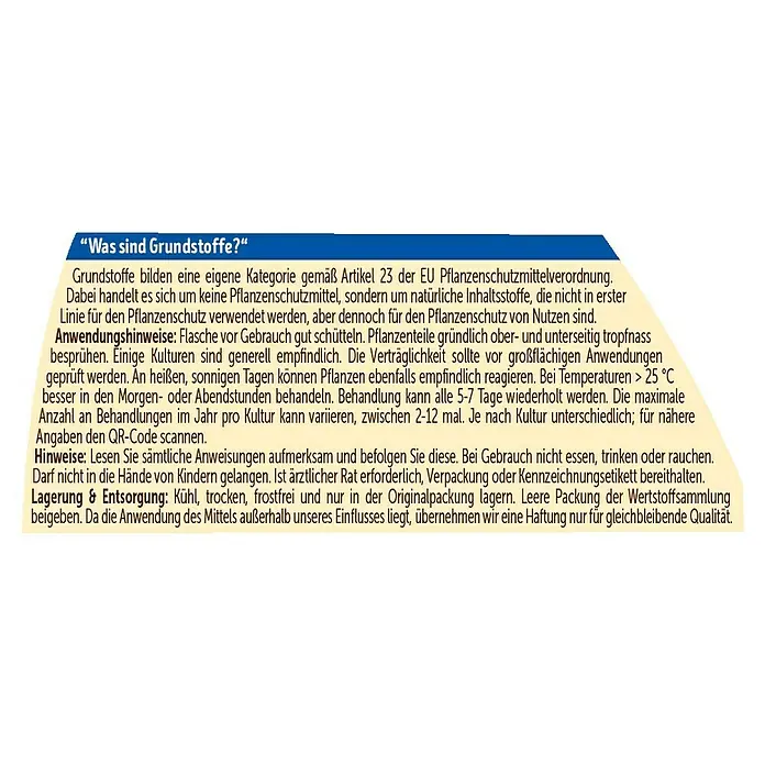 Substral Naturen Grundstoff Lecithin - 750 ml - Informationen zu Grundstoffen.