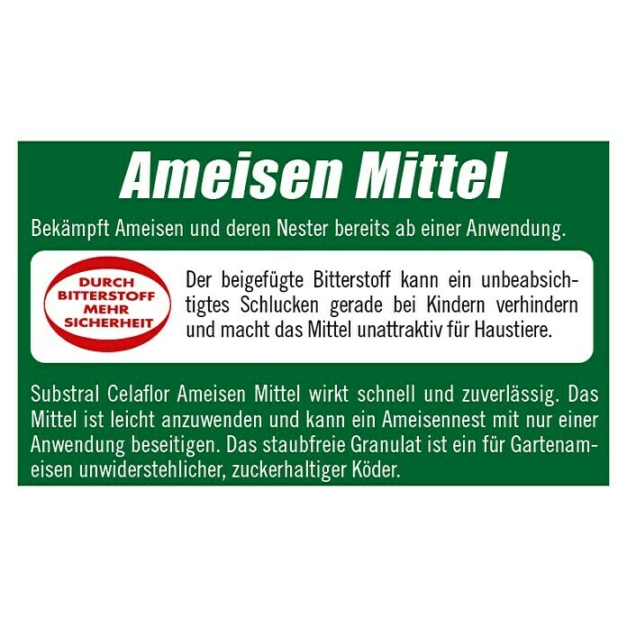 Substral Celaflor Ameisen-Mittel300 g Back View