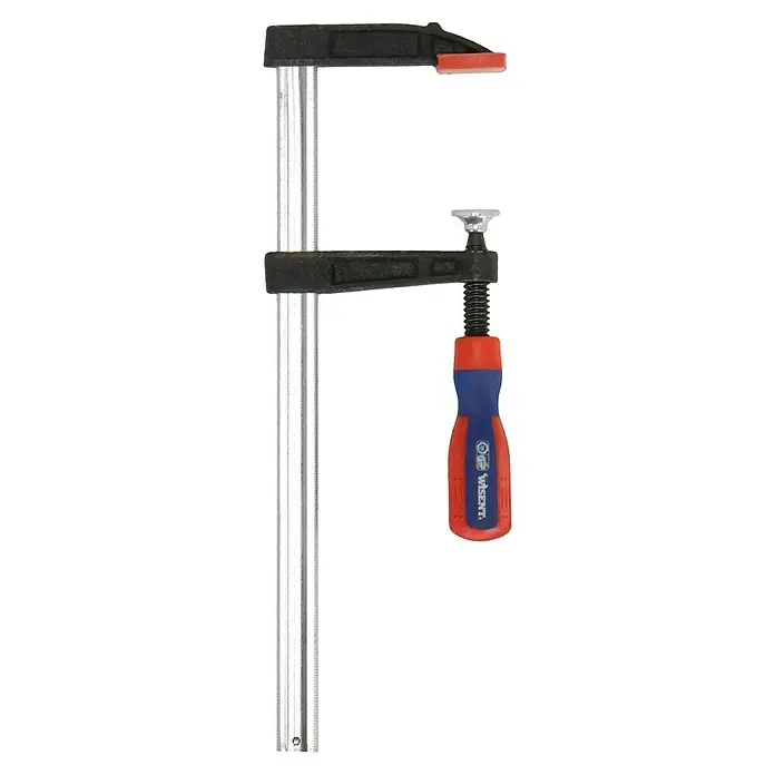 Wisent Sargento - Anchura de sujeción: 300 mm, Apertura máxima: 80 mm - Una abrazadera de tornillo profesional para trabajos pesados, que asegura resultados precisos y potentes. Con mango ergonómico para mayor comodidad.