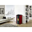FreePoint Pelletofen Indigo (2 - 7 kW, Raumheizvermögen: 57,6 - 156 m³, Bordeaux)