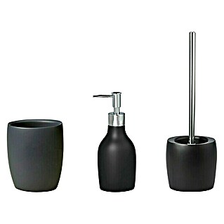 Venus Flakoni Set de accesorios de baño (3 pzs., Negro)