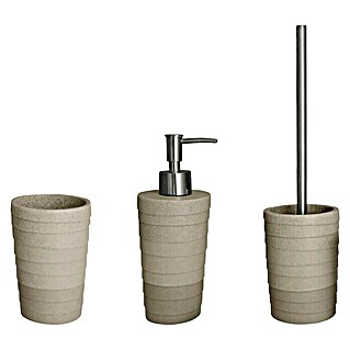 Aquasanit Layer Set de accesorios de baño (3 pzs., Marrón)