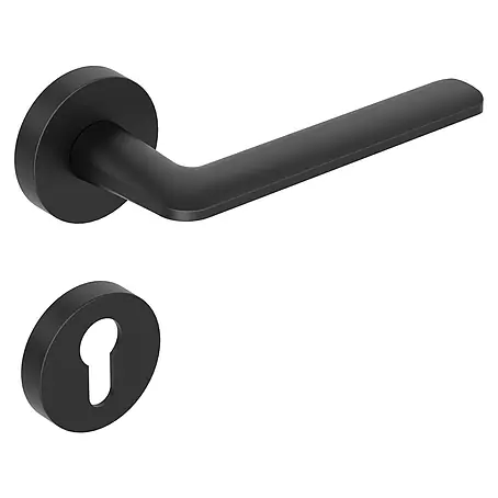 Diamond Doors Black Edition Drückergarnitur Roswell