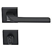 Diamond Doors WC-Türgarnitur (Türstärke: 40 - 45 mm, Schlitzkopf/Olive SK/OL, Anthrazit)