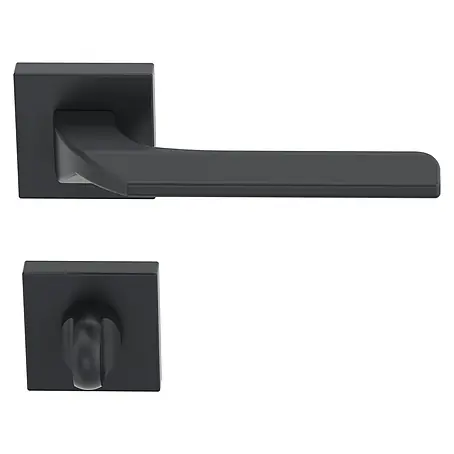 Diamond Doors Black Edition Zimmertürgarnitur WC Bellevue