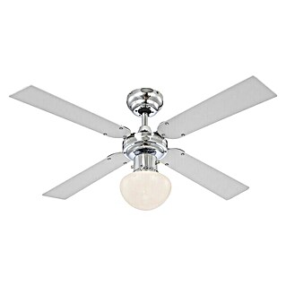 Globo Deckenventilator Champion (Chrom, 105 cm, 60 W)