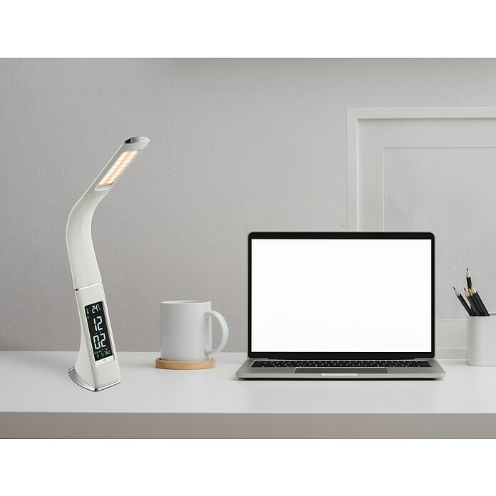 Globo Stolna LED svjetiljka (6 W, Podesiva temperatura boje, D x Š x V: 25 x 7 x 50 cm, Bijelo)