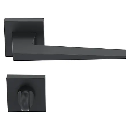 Diamond Doors Black Edition Zimmertürgarnitur WC Riverside
