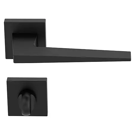 Diamond Doors Black Edition Zimmertürgarnitur WC Riverside