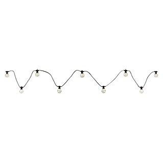 Globo Guirnalda luminosa LED Almaga (Para exterior, 7,5 m, Color de luz: Blanco cálido)
