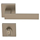 Diamond Doors WC-Türgarnitur (Türstärke: 40 - 45 mm, Schlitzkopf/Olive SK/OL, Sand)