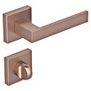 Diamond Doors WC-Türgarnitur (Türstärke: 40 - 45 mm, Schlitzkopf/Olive SK/OL, Kupfer)