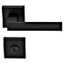 Diamond Doors Black Edition Juego de manillas para puerta de habitación Savannah 