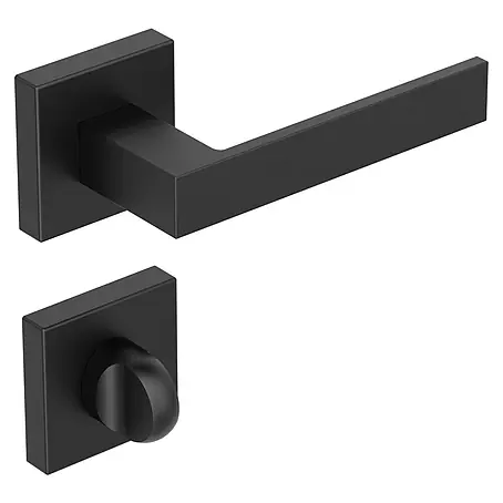 Diamond Doors Black Edition Zimmertürgarnitur WC Savannah